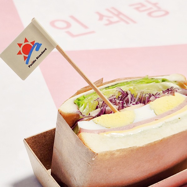 행사 케이터링 이쑤시개 깃발 제작 회사 이벤트 햄 버거픽 꼬치 샌드위치 꼬지 소량 인쇄 560