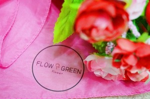 예쁜 원형 수제 꽃집 꽃다발 플라워샵 포장 제품 상품 투명 라벨 스티커 디자인 샘플 소량 인쇄 제작 47612