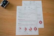 쇼핑몰 교환 반품 환불 신청서 전단지 소량 인쇄 제작 디자인 샘플 2